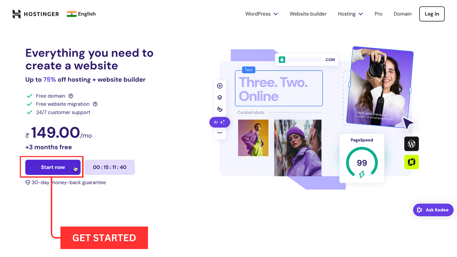 Get started with hostinger Get started with hostinger