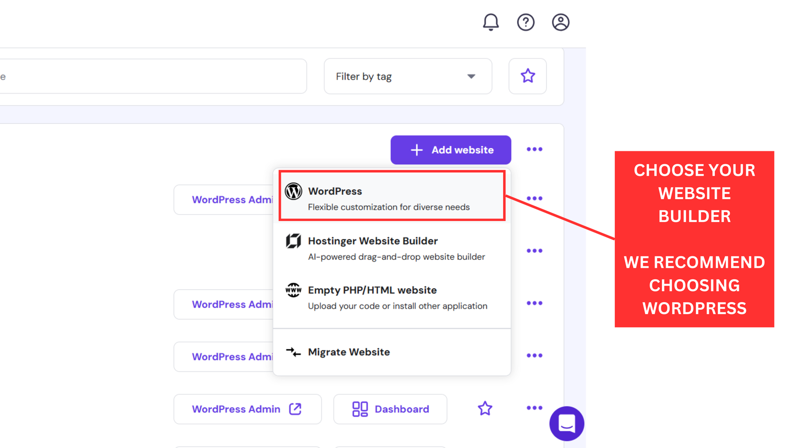 find wordpress in hostinger find wordpress in hostinger